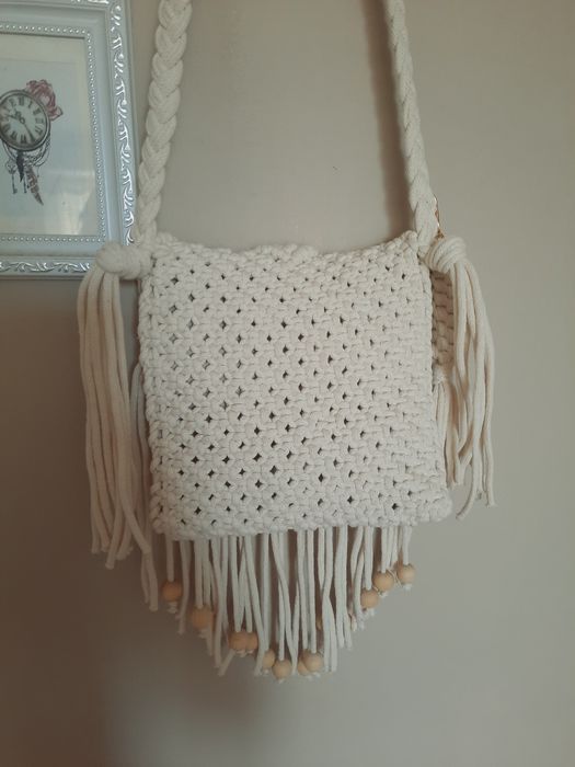 Torebka boho ręcznie robiona