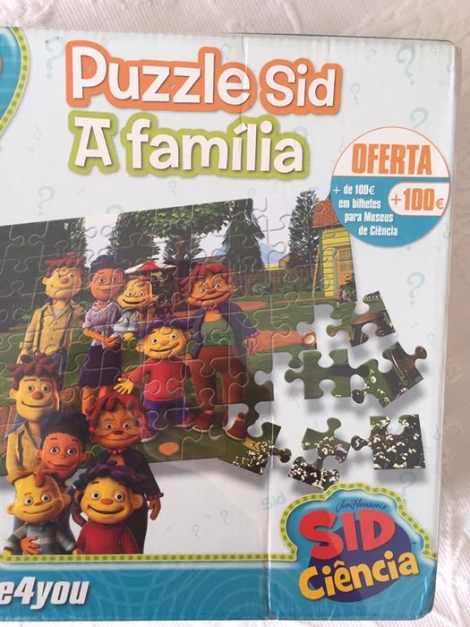 Puzzle 60 Peças - Sid - Science4you - EMBALADO