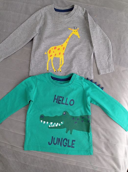 Bluzki rozmiar 74/80 jak nowe