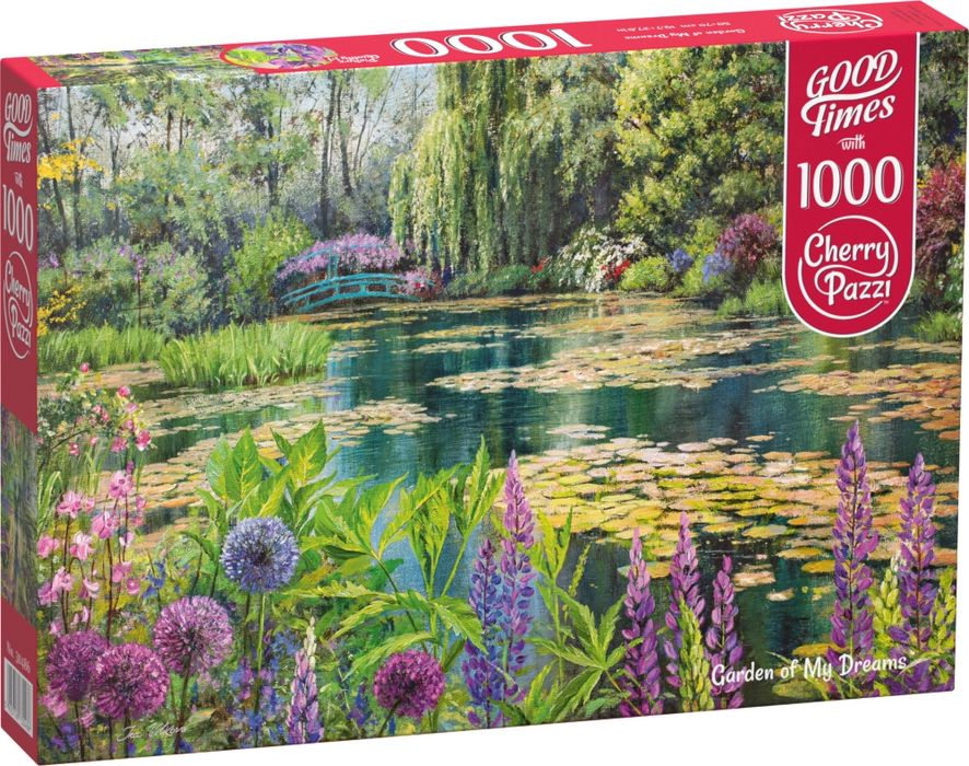 Puzzle 1000 elementów. Ogród moich marzeń 30486