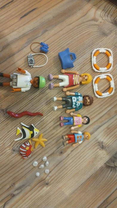 Playmobil zestaw katamaran z silnikiem