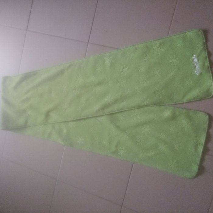 Szalik polarowy damski zielony Jean Paul