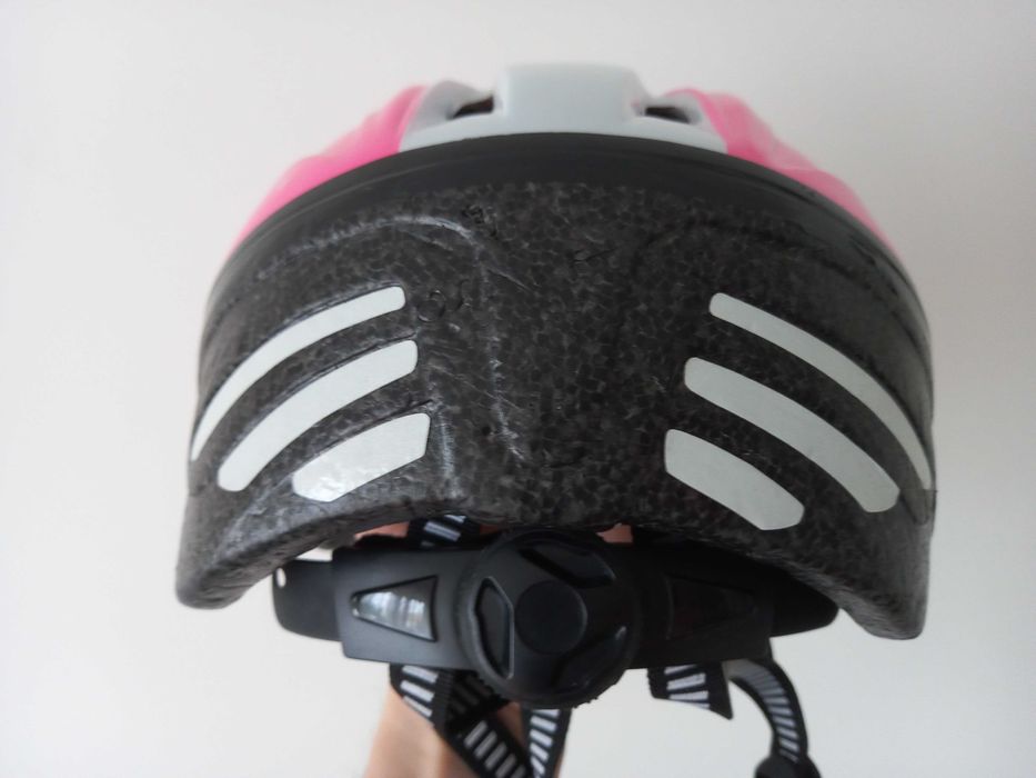 Kask rowerowy dla dziewczynki Kellys (model Mark) 51-54 cm - różowy