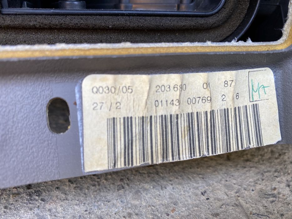 Торпеда Mersedes w203