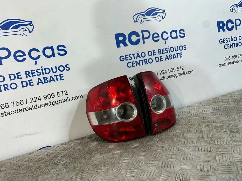 Conjunto Farolins Tras Traseiro Esquerdo Direito Original Volkswagen