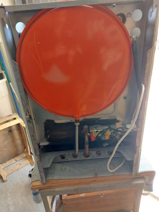 Caldeira roca esquentador