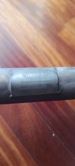 Escape Magneti Marelli Bombardone R2 SS500R2 + Ponteiras Magneti Marelli Abarth 500 / 595 / 695