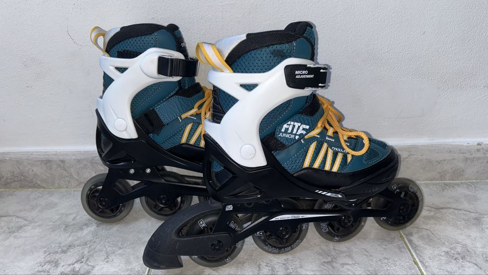 Patins em Linha FIT 5. Marca Oxelo.