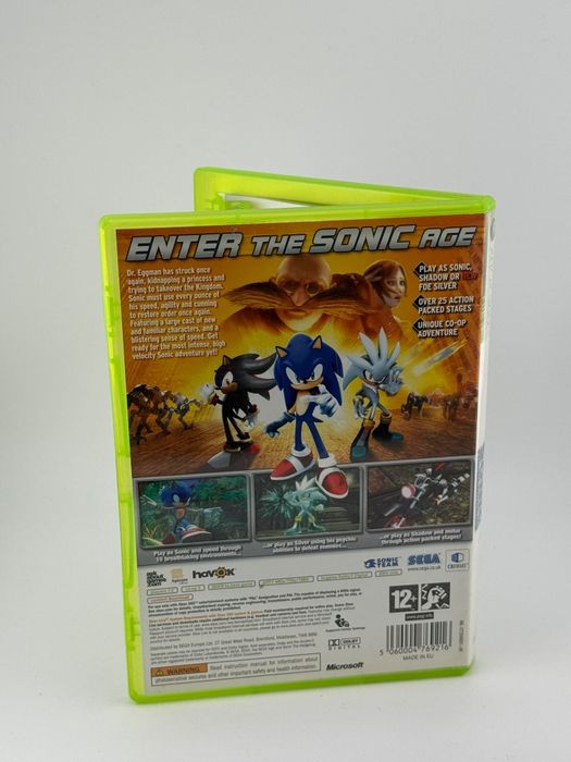 Sonic The Hedgehog 3xA Xbox nr 4334