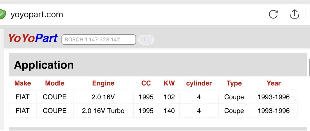 Fiat Coupé 2.0 Unidade Controlo Aquecimento