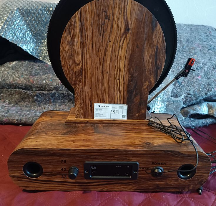 Програвач вінілу Auna Verticalo SE DAB, BT, USB, FM