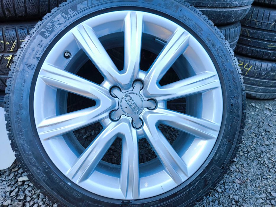 Koła Audi A4 A5 A6 C8 A8 A7 Q5 SQ5 Q3 18 cali 5x112 ET39 Opony 245/45