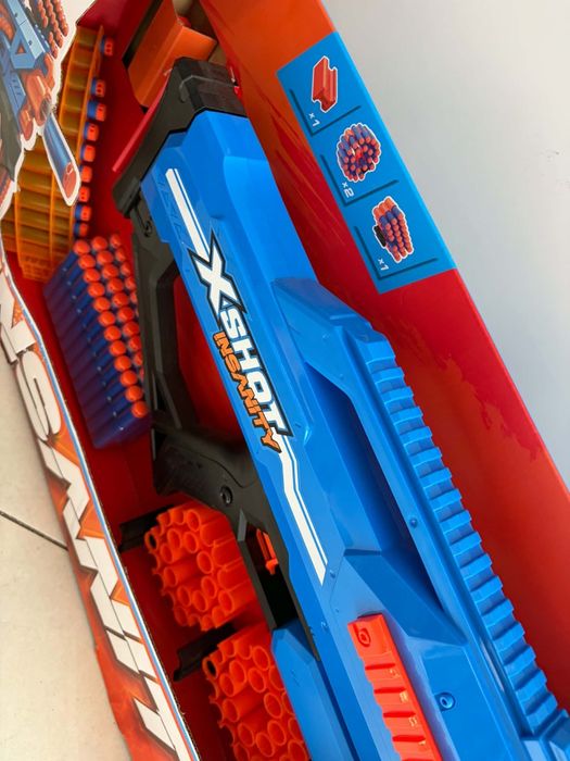 Karabin na strzałki Zuru X-Shot Insanity Mad Mega Barrel