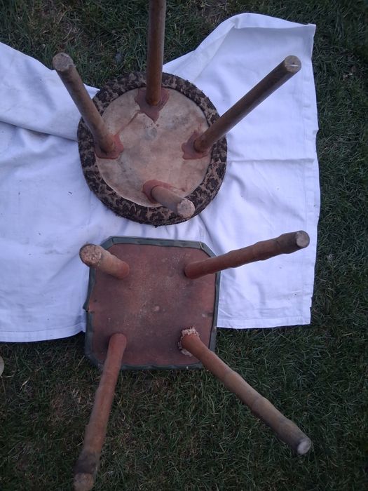 Stołki patyczak prl