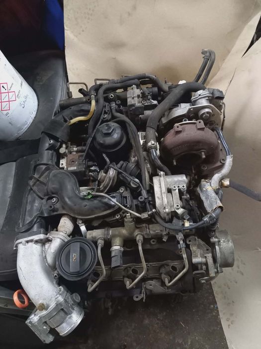 AUDI A6 C6 3.0 TDI KOMPLETNY SILNIK BMK z układem paliwowym stan b.dobry kpl. diesel