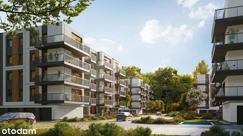 3-pokojowe mieszkanie 52m2 + balkon Bezpośrednio
