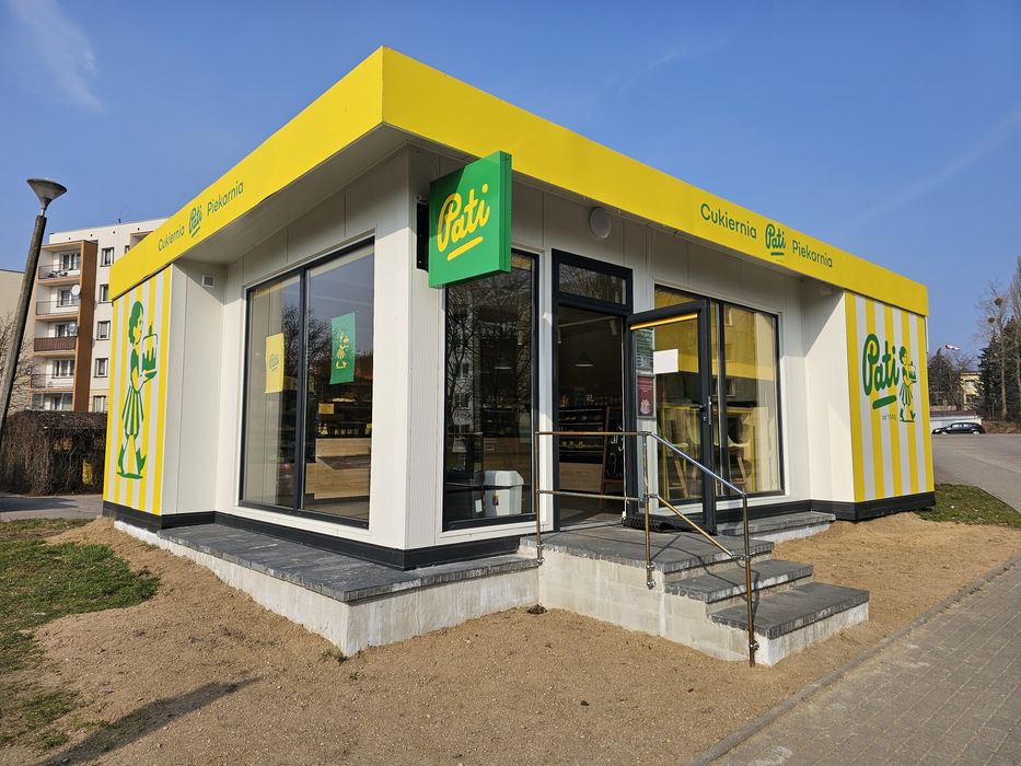 Kontener , biuro , sklep , salon fryzjerski , pawilon gastronomiczny