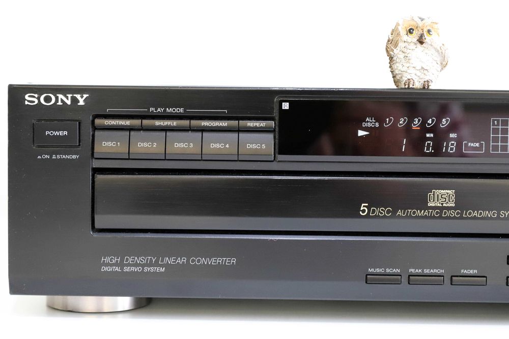 Sony CDP-C425 Compact Disc Player 5Disc