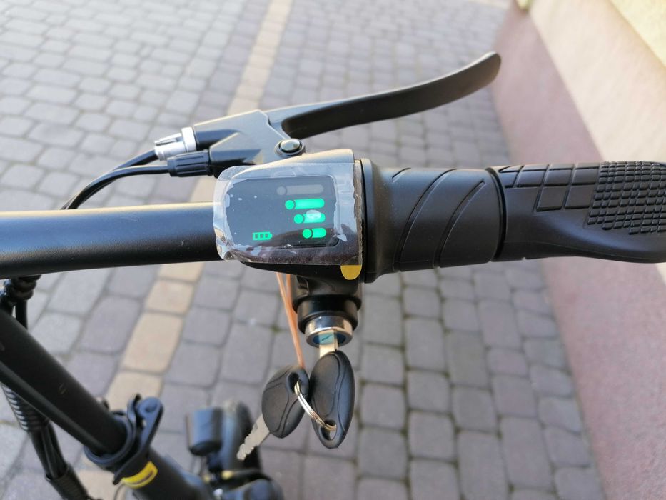 Rower nowy elektryczny VIP, komunijny prezent.