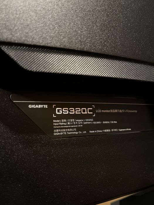 Monitor Gamingowy, Gygabyte GS32QC