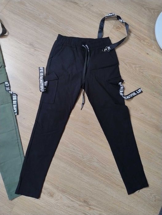 Spodnie damskie czarne