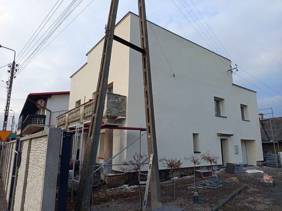 Docieplenia budynków . elewacje