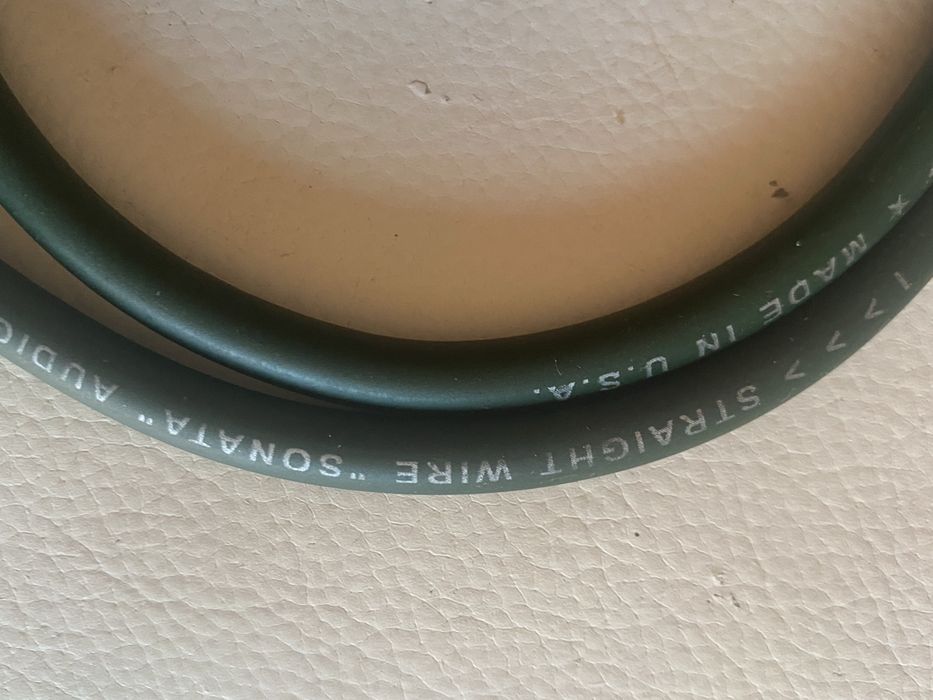 Cabos RCA Straight Wire  Encore II e Sonata