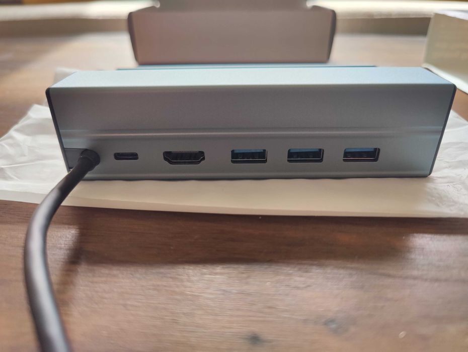 Docking station 6 em 1 para Steam Deck