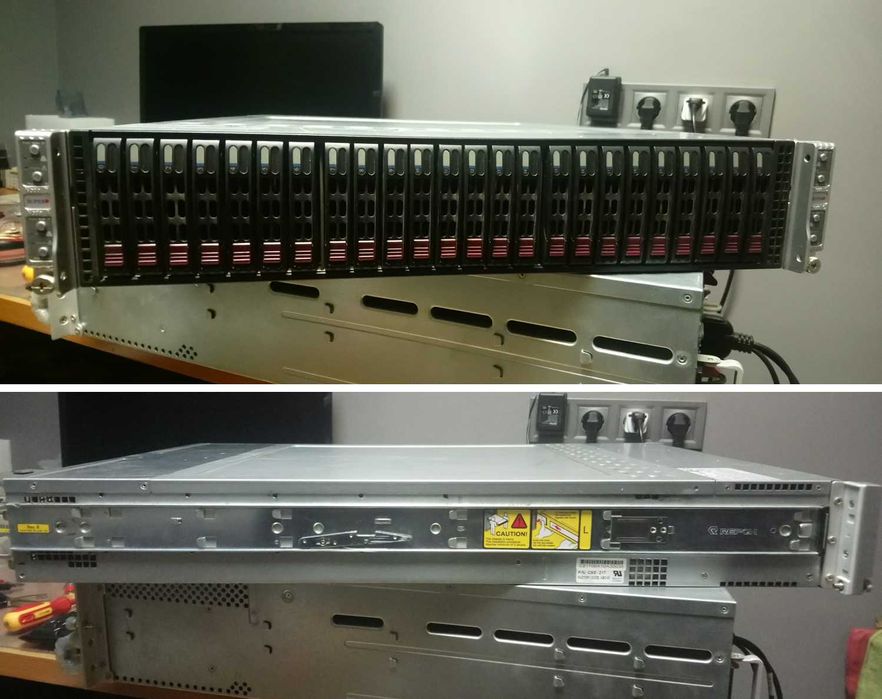 Сервер 2U Super Server 2015AT-HTRF (Black)