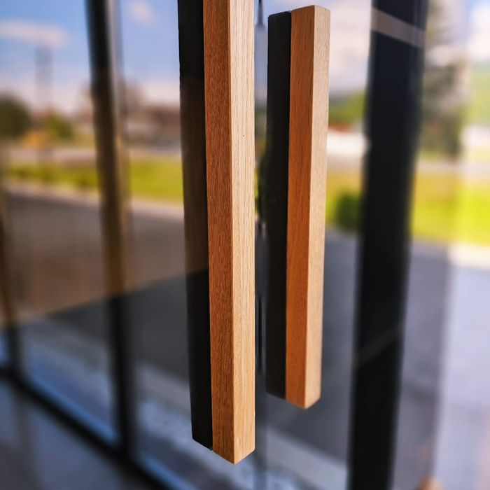 Witryna debowa, loft, nowoczesna