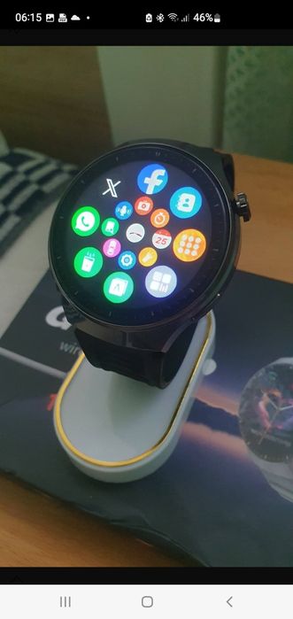 Nowy smartchwatch Amoled GPS z serii GT4PRO