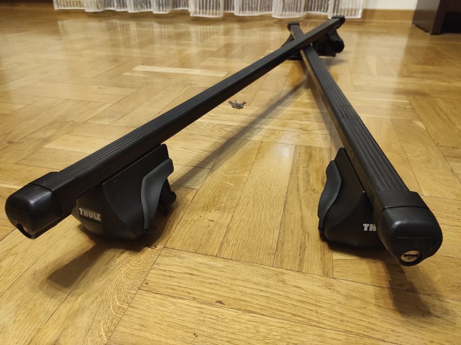 Bagażnik dachowy THULE, belki na relingi