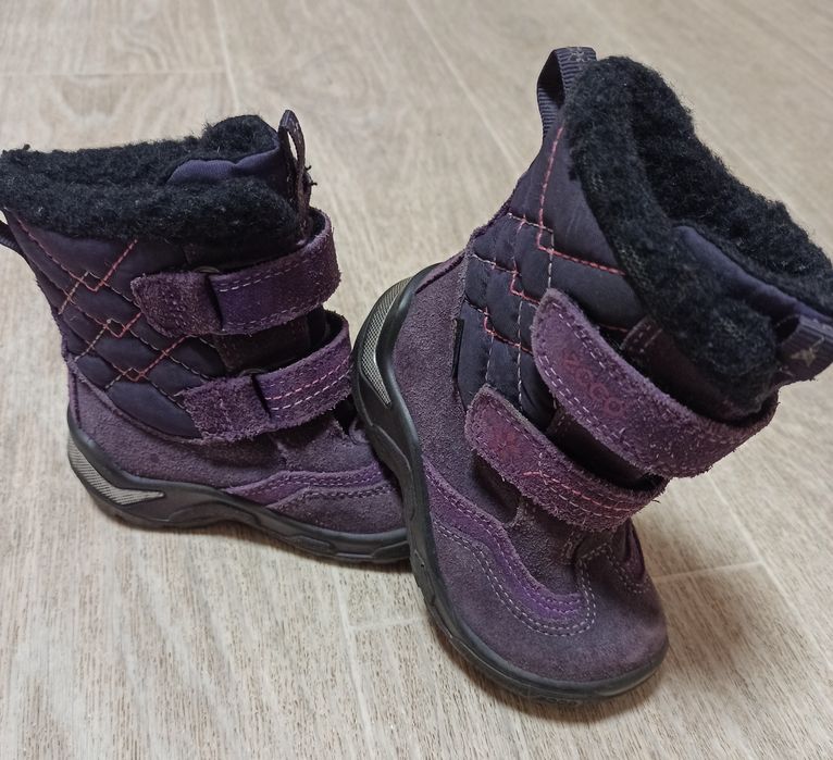 Теплые ботинки Ecco Gore-Tex 22 размер