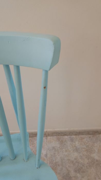 Cadeiras de madeira rabo de bacalhau