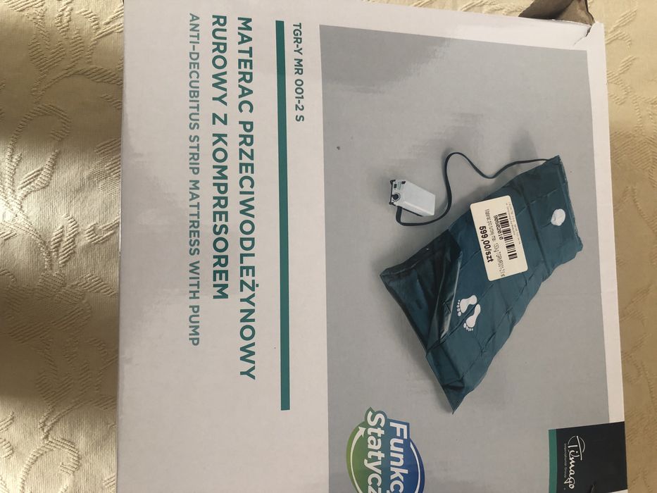 Materac przeciwodleżynowy
