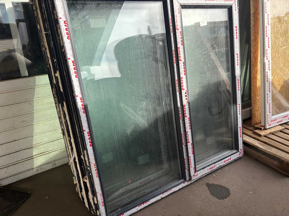 Окна новые металлопластиковые 1440\1440 3 стекла открывные