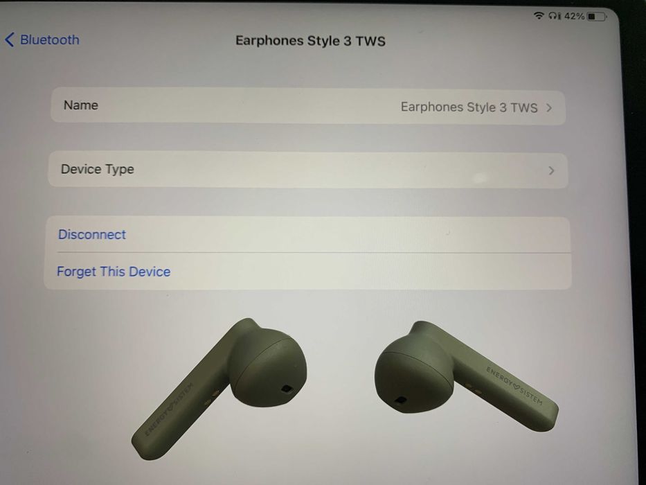 Headphones Energy Sistem Style 3 - True Wireless