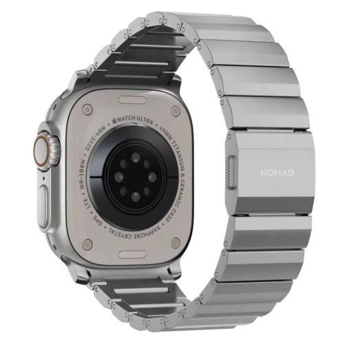 Титановий ремінець Nomad Titanium Band V2 Natural для Apple Watch 49мм | 46мм | 45мм | 44мм (NM014858858)