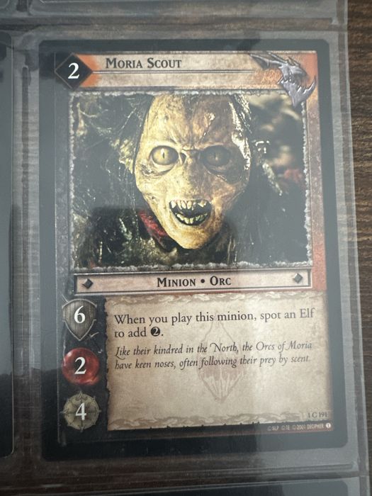Cartas Lord of the rings