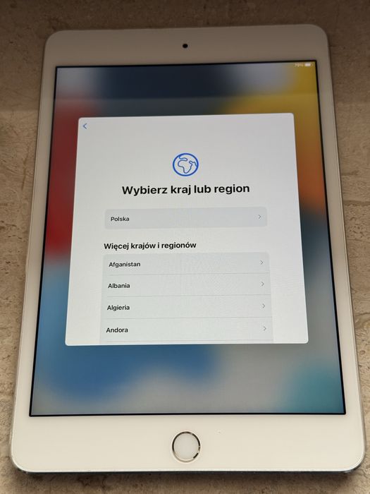 iPad Mini 4 8,9" biały (A1538)