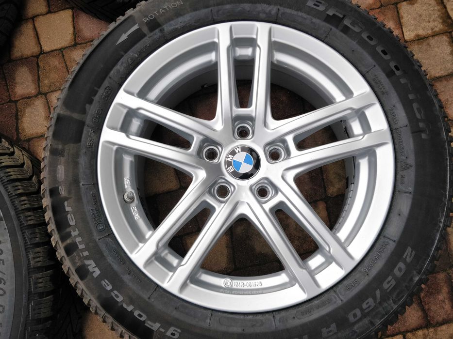 3420. Koła zimowe BMW 3 G20 5x112 ET22 205/60/16 Michelin 8.5mm 2023r