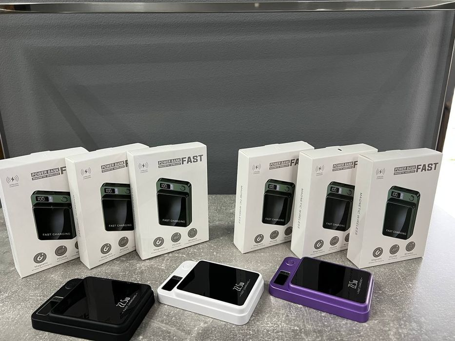 АКЦІЯ-РОЗПРОДАЖ!!!Бездротовий магнітний павербанк акумулятор Iphone