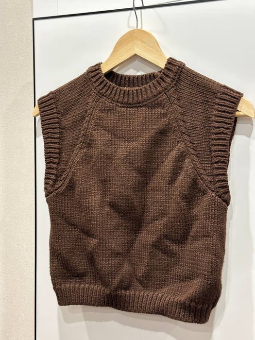 Вязаний жилет Zara