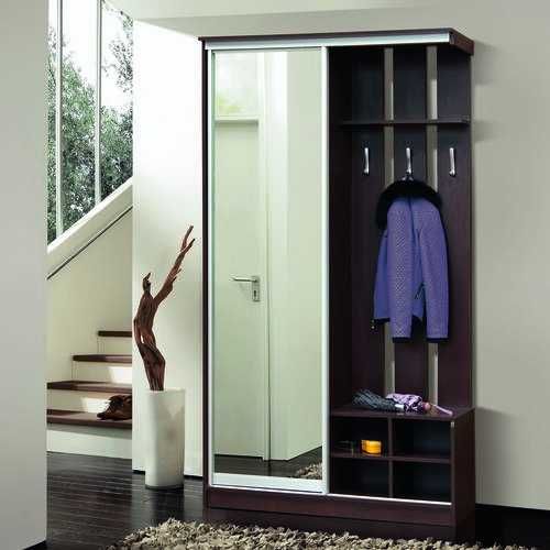 Прихожая "Линда" с зеркалом · Раздвижная система как в шкафу-купе