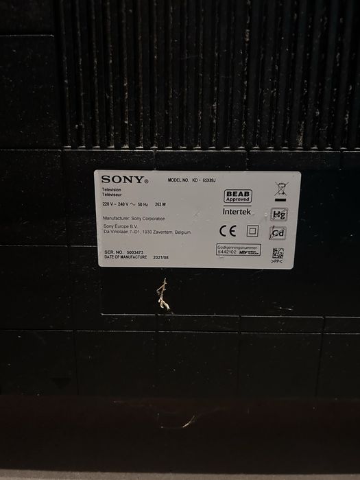 Sony Bravia KD-65X89 50Hz