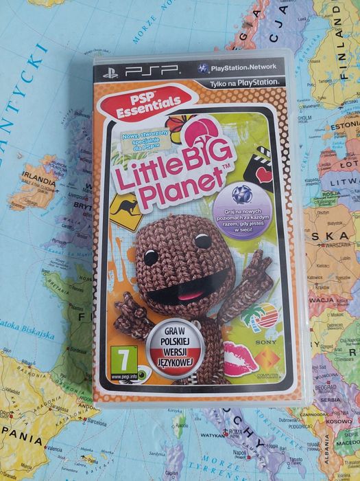Gra sony psp Little Big planet PL