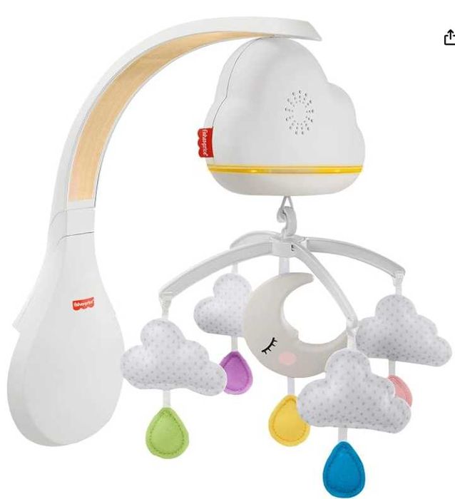 Brinquedo de Berço - Fisher-Price Móvel de Nuvens e Luas