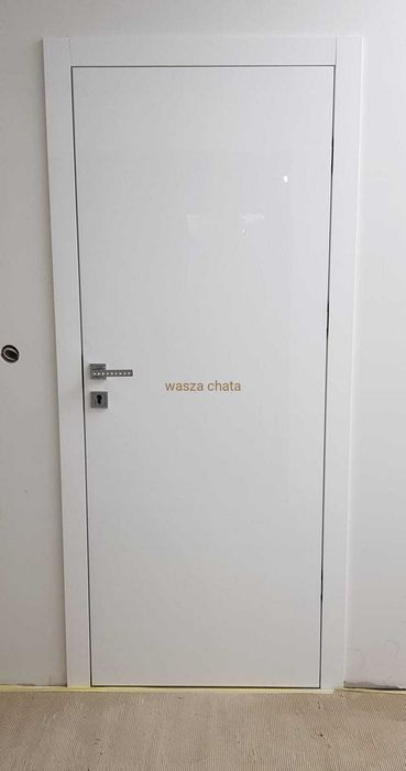 Drzwi MDF bezprzylgowe, lakierowane, na wymiar z montażem  vat 8%