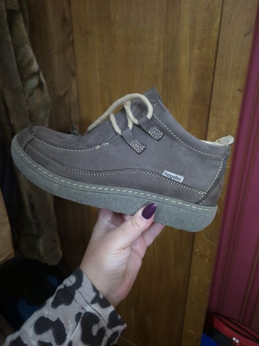 Жіночі зимови ботинки Nagaba Польща нубук