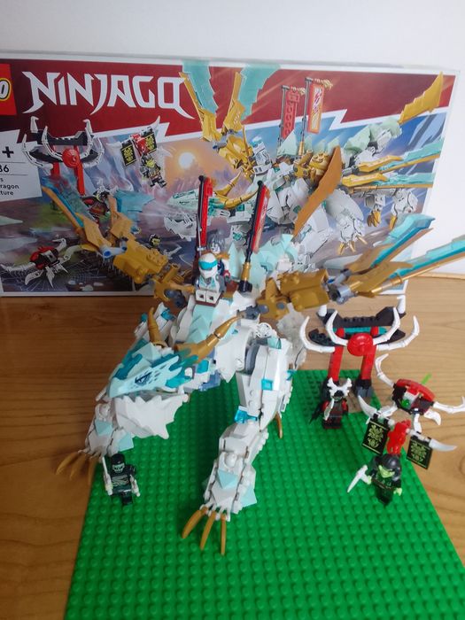 Продаю набір LEGO Ninjago (71786) Zane's Ice Dragon Creature